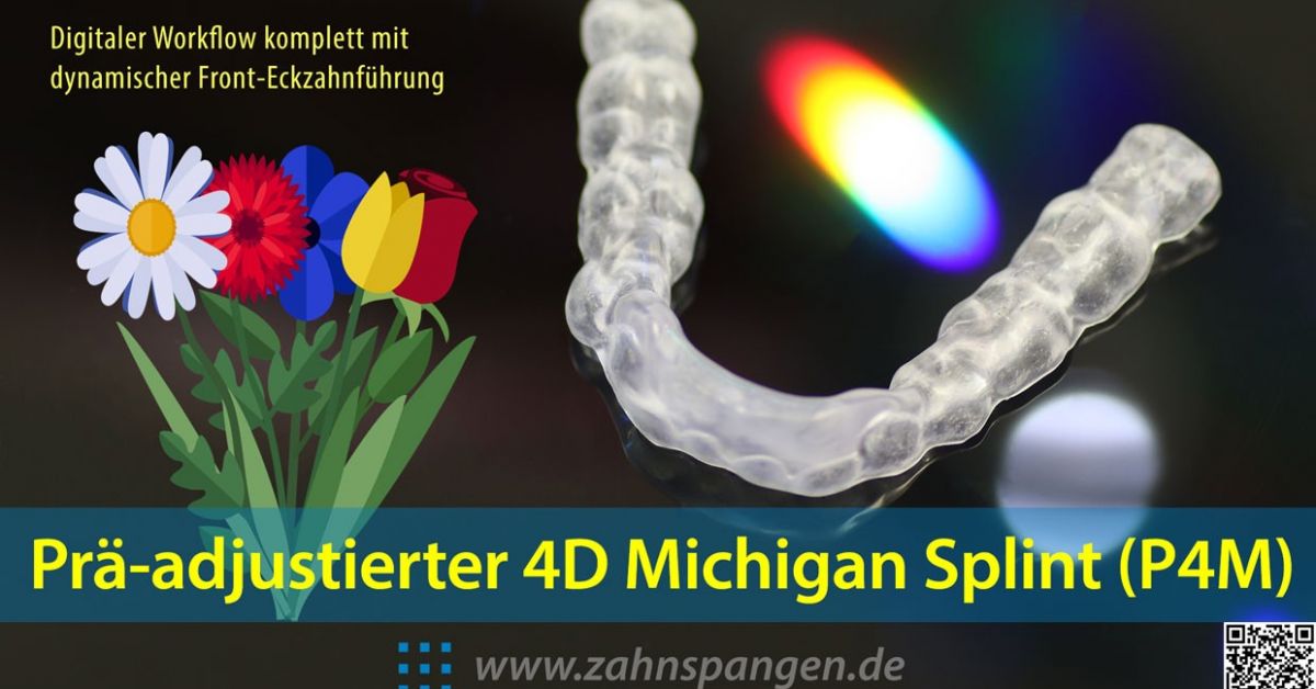 Präadjustierter 4D MichiganSplint Zahnspangen für Kinder und